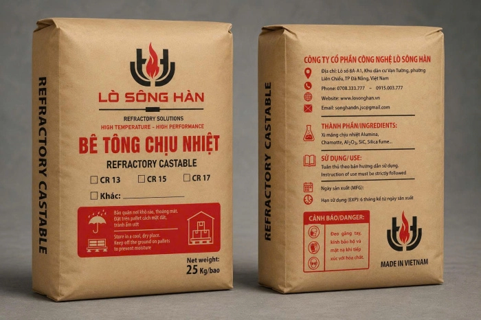 Khi nào nên đổ bê tông chịu nhiệt cho lò công nghiệp?